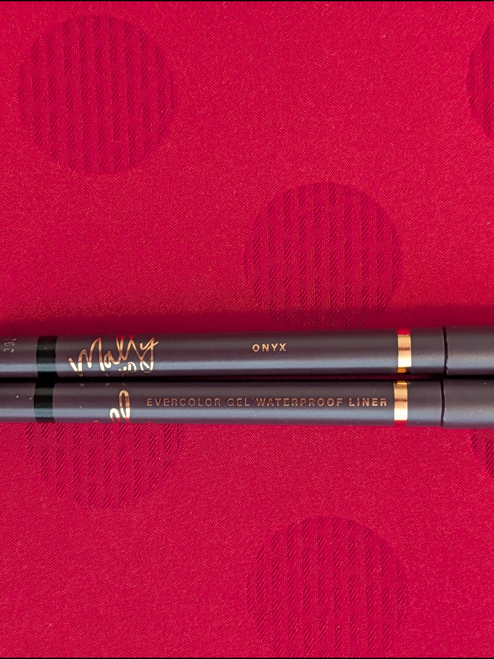2 Black Mally Evercolor Onyx Waterproof Liners Black Eyeliner Pencil Bundle - Picture 3 of 3